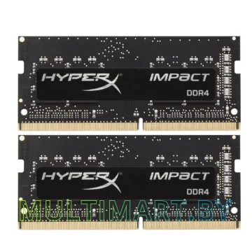 Оперативная память HyperX Impact 2x16GB DDR4 SODIMM PC4-21300 (HX426S16IB2K2/32)